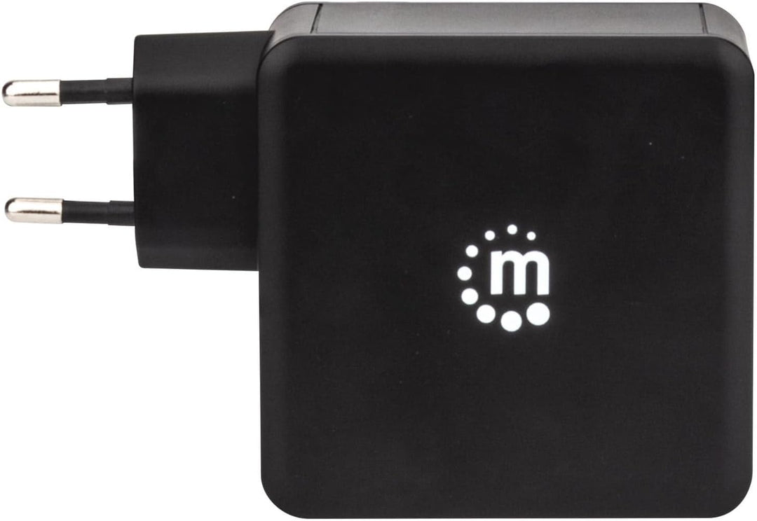 Manhattan 180054 Power Delivery USB-Netzteil 45 W USB-C Power Delivery-Port (PD 3.0) mit bis zu 45 W