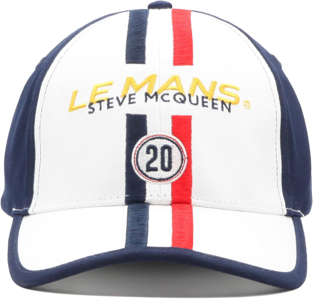 Generisch Le Mans Steve McQueen Racing 20 2-Tone Cap