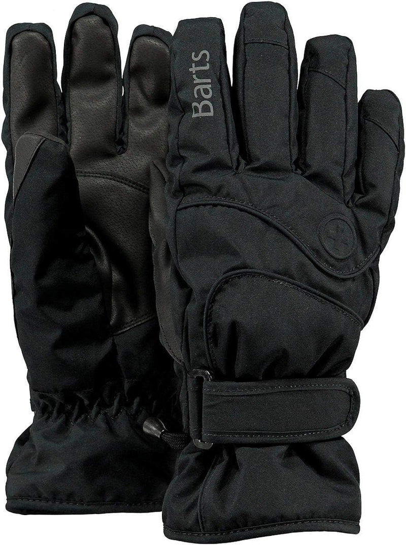 Barts Finger Handschuhe Basic (18) Unisex XS/6 Schwarz, XS/6 Schwarz