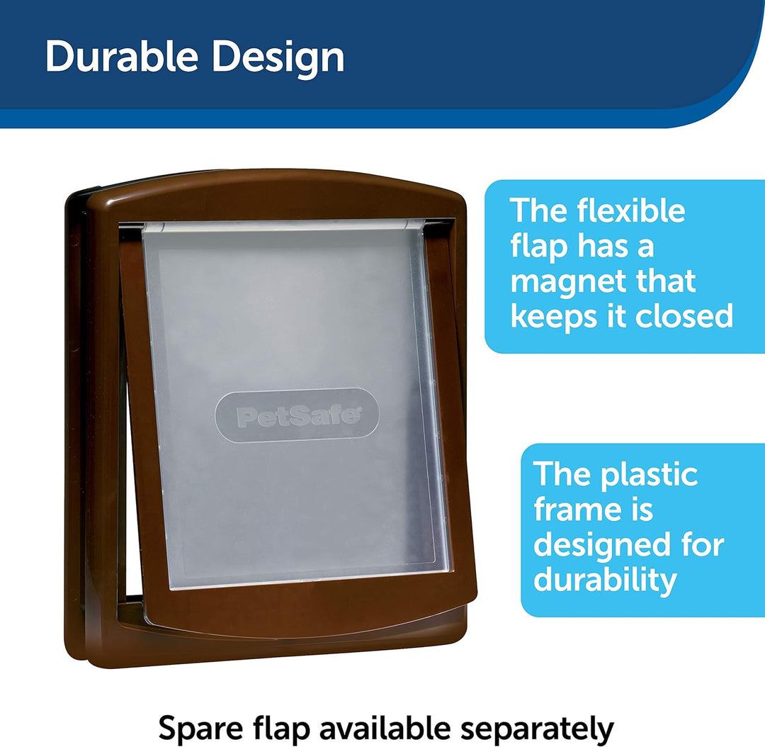 Petsafe Staywell Original 2 Way Pet Door Brown Small Braun S, Braun S