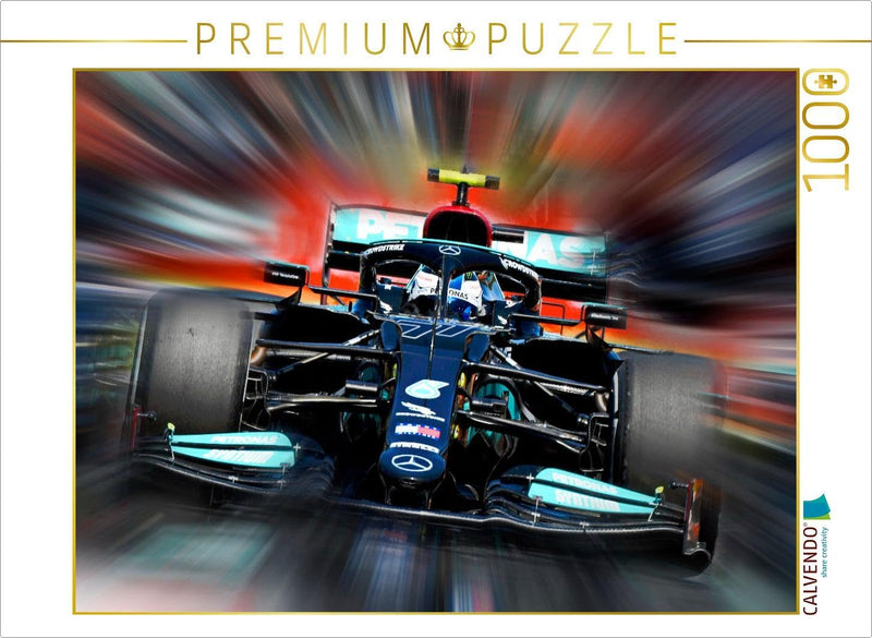 CALVENDO Puzzle Formel 1 - Mercedes AMG F1 | 1000 Teile Lege-Grösse 64 x 48 cm Foto-Puzzle für glück