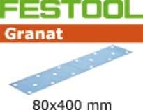 FESTOOL 497161 Schleifstreifen STF 80x400 P150 GR/50 50 pièces P150, 50 pièces P150