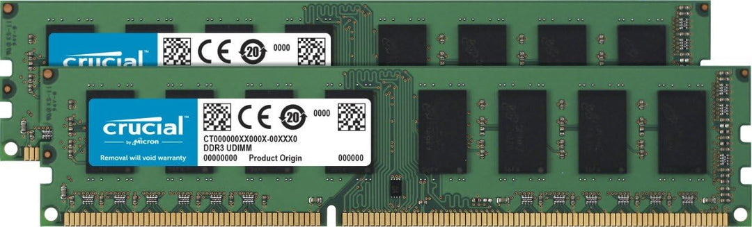 Crucial RAM CT2K51264BD160B 8GB (2x4GB) DDR3 1600 MHz CL11 Desktop-Speicher-Kit 1600 MT/s 8GB Kit (4