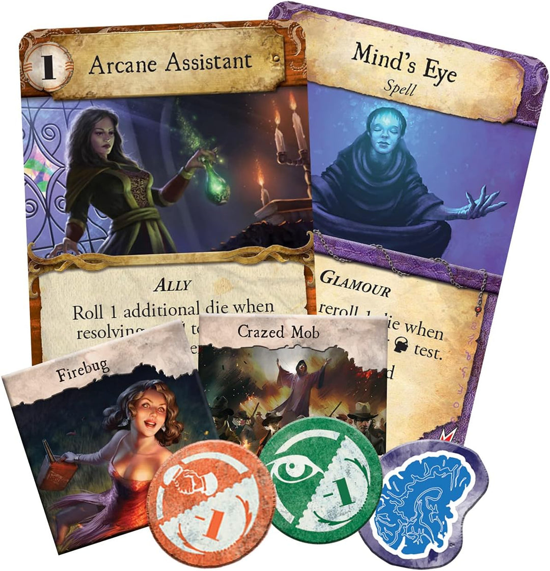 Fantasy Flight Games FFGEH06  Signs of Carcose Eldrith Horror Brettspielerweiterung, ENGL. Anzeichen