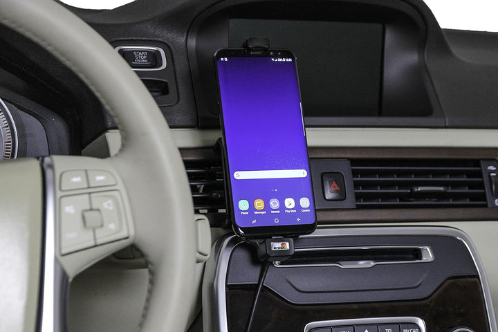 Brodit Gerätehalter 521965 | Made IN Sweden | mit Ladefunktion für Smartphones - Samsung Galaxy S10+