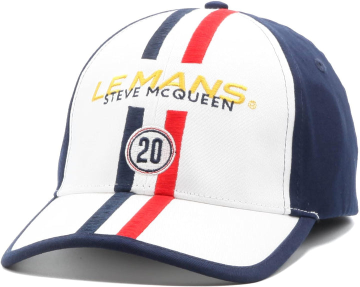 Generisch Le Mans Steve McQueen Racing 20 2-Tone Cap
