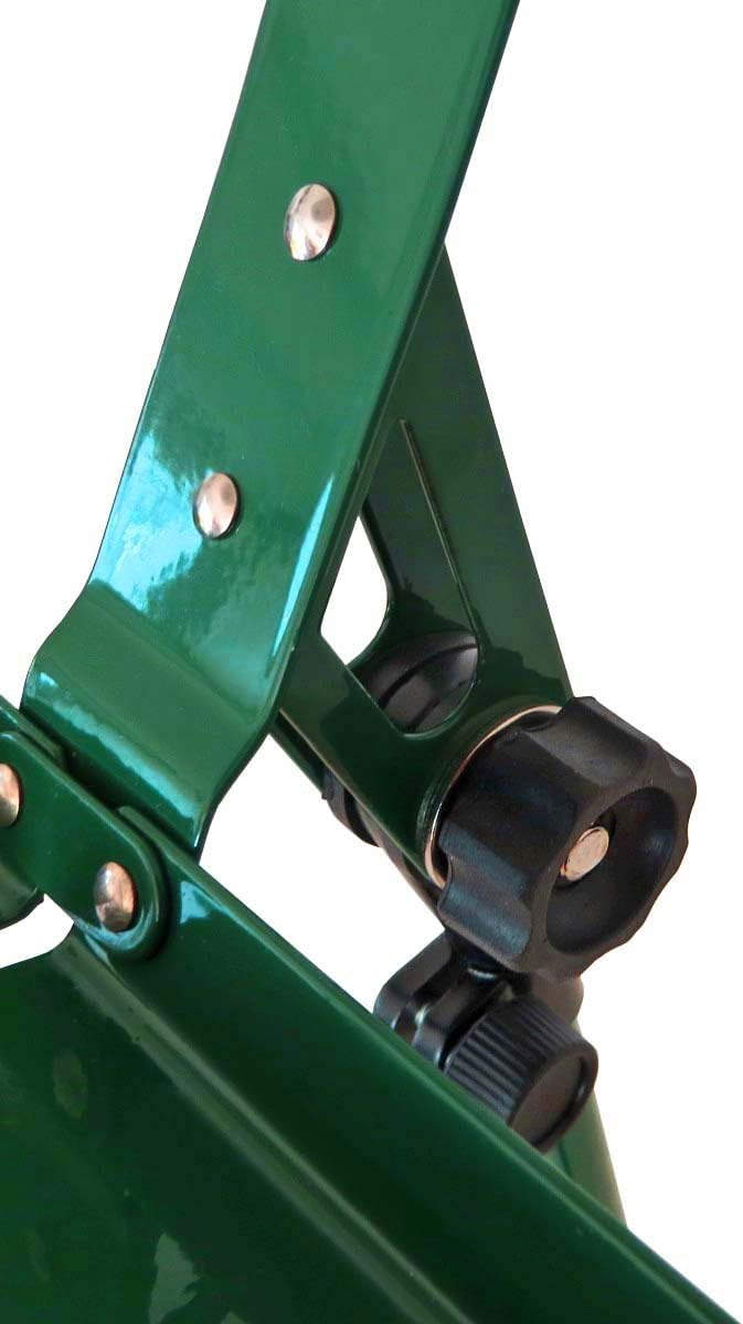 keepdrum MUS3 GR Notenständer Grün mit Tasche, Grün