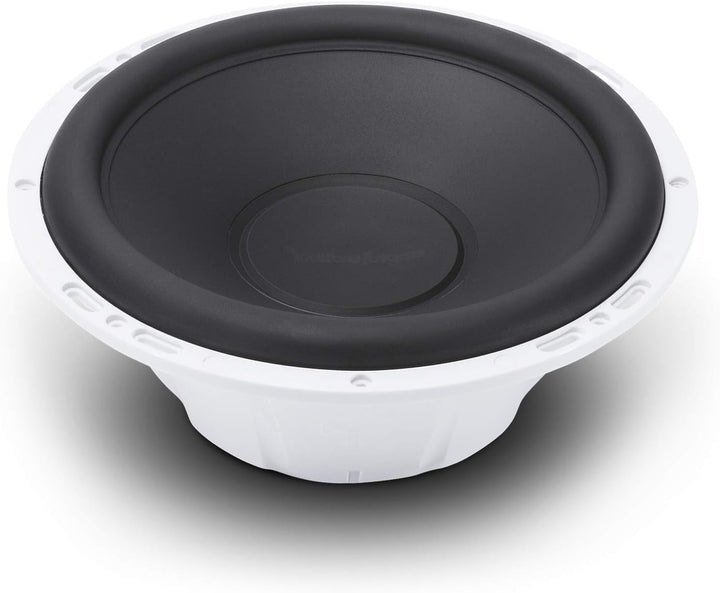 ROCKFORD FOSGATE RM112D4 - 30m Marine/Outdoor/Boot Subwooer-Chassis Weiss