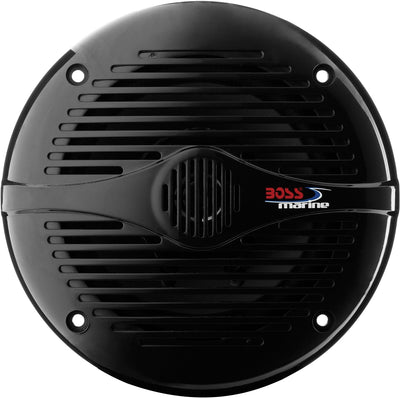 BOSS Audio MR60B Marine Serie 200 W 2-Wege Lautsprechersystem 16.5 cm schwarz 200W MR60B, 16.5 cm sc