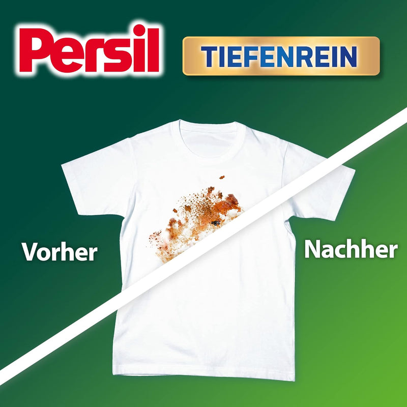 Persil Universal Pulver Tiefenrein Waschmittel 100 WL (2x50 Waschladungen), Vollwaschmittel für rein