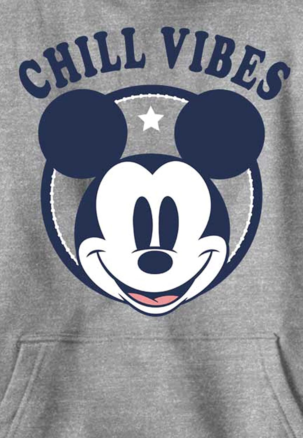 Disney Jungen Chill Vibes Hoodie, Sportlich Heather, M