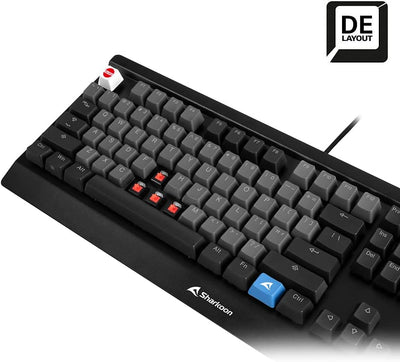 Sharkoon Skiller SAC20, Tastenkappenset aus PBT-Kunststoff, ISO DE 115