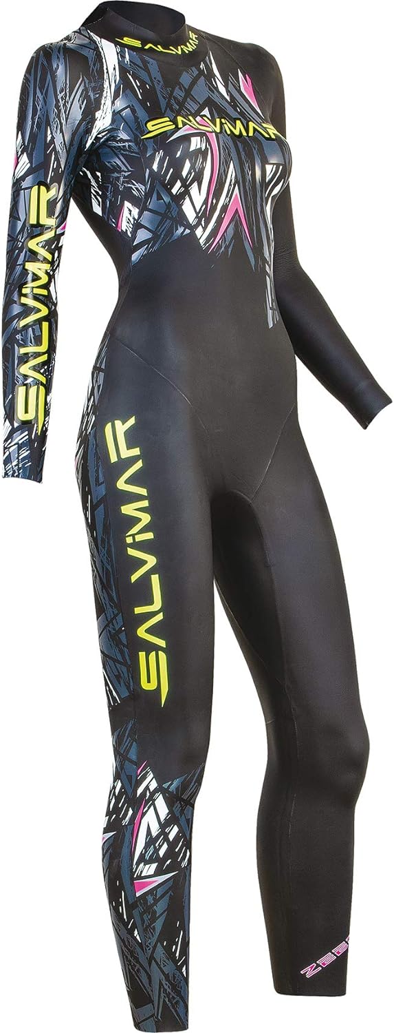 SALVIMAR Damen Zeero Thermo Wetsuit, Mehrfarbig, S