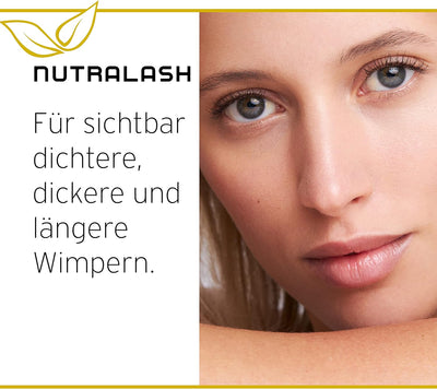 Nuvega Lash Super V – Veganes Wimpern- & Augenbrauenserum I Lange Wimpern in 4-6 Wochen I Lash Serum