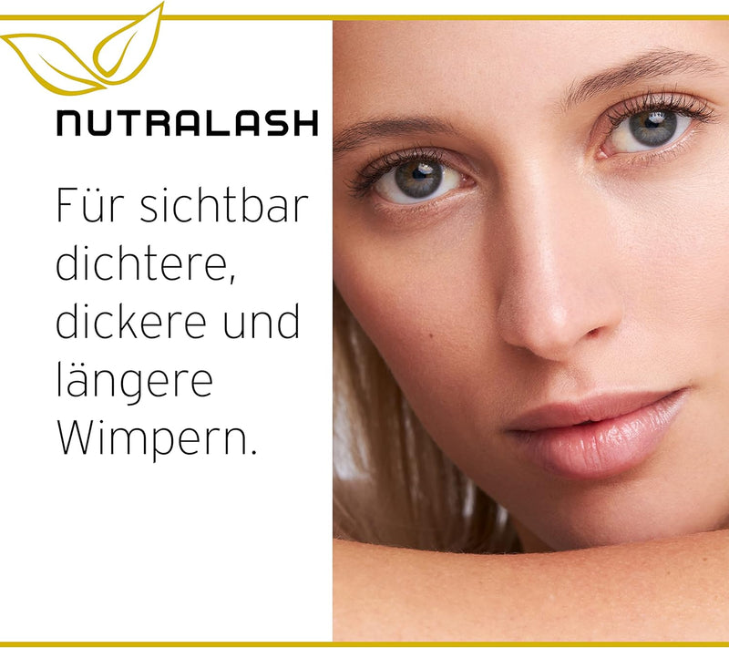 Nuvega Lash Super V – Veganes Wimpern- & Augenbrauenserum I Lange Wimpern in 4-6 Wochen I Lash Serum