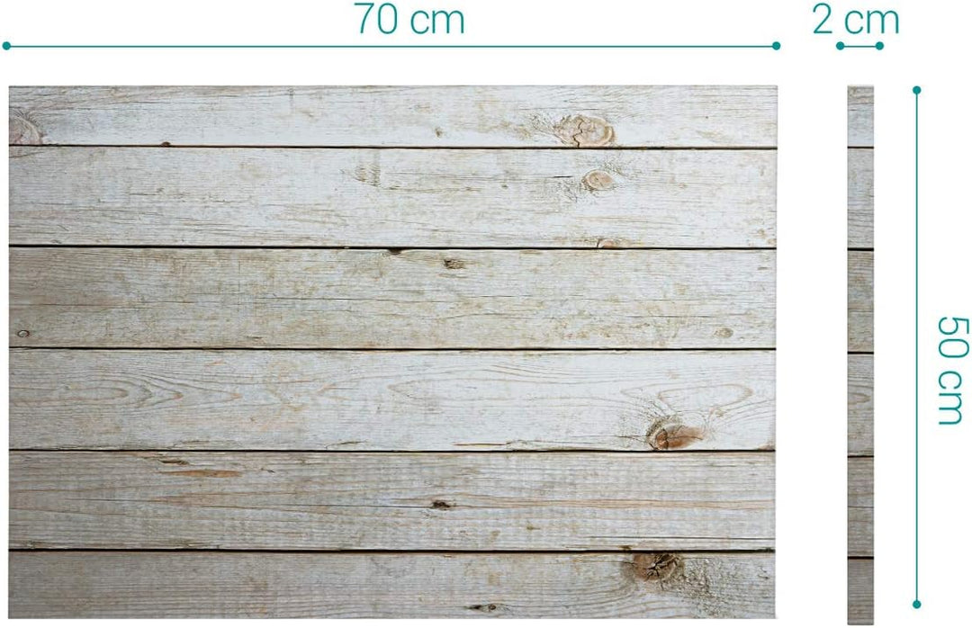 Navaris Magnettafel Magnetpinnwand Memoboard zum Beschriften - 70 x 50cm Notiztafel div. Designs - T