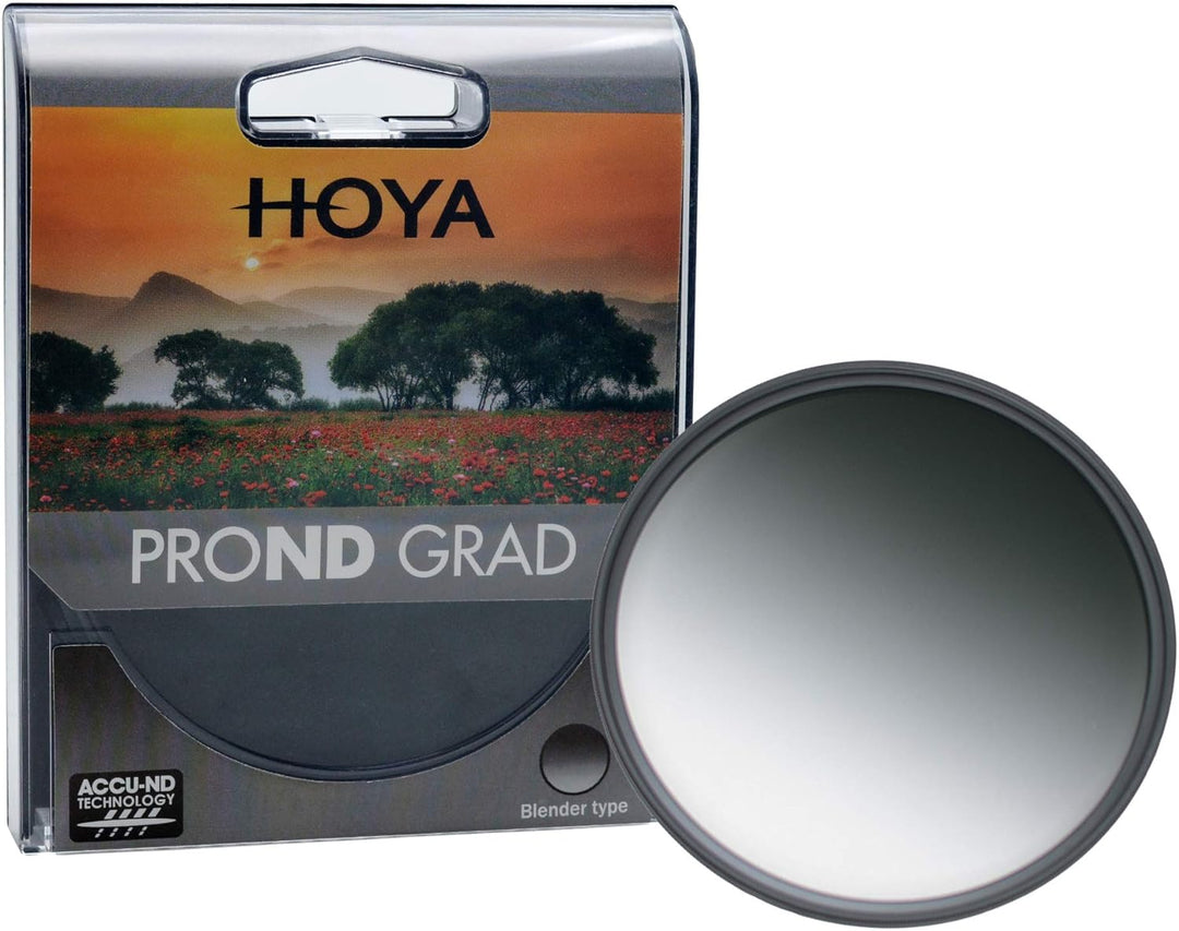 Hoya PRO ND Grad 32, 82mm Durchmesser, Korrektur von über- und unterbelichteten Bildbereichen, ideal