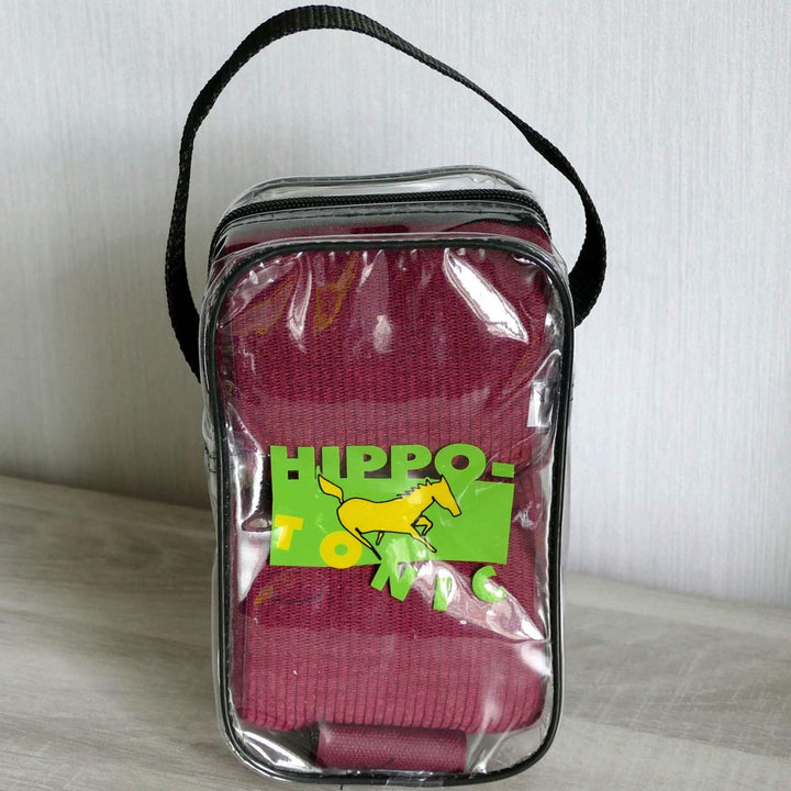 Hippo-Tonic 540010 Elastic Übungsbandagen Nicht zutreffend Burgunderfarben, Nicht zutreffend Burgund