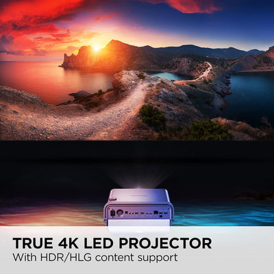 Viewsonic X11-4K UHD Heimkino LED Beamer (4K, 2.400 Lumen, Rec. 709, HDR, 2X HDMI, USB, USB-C, WLAN