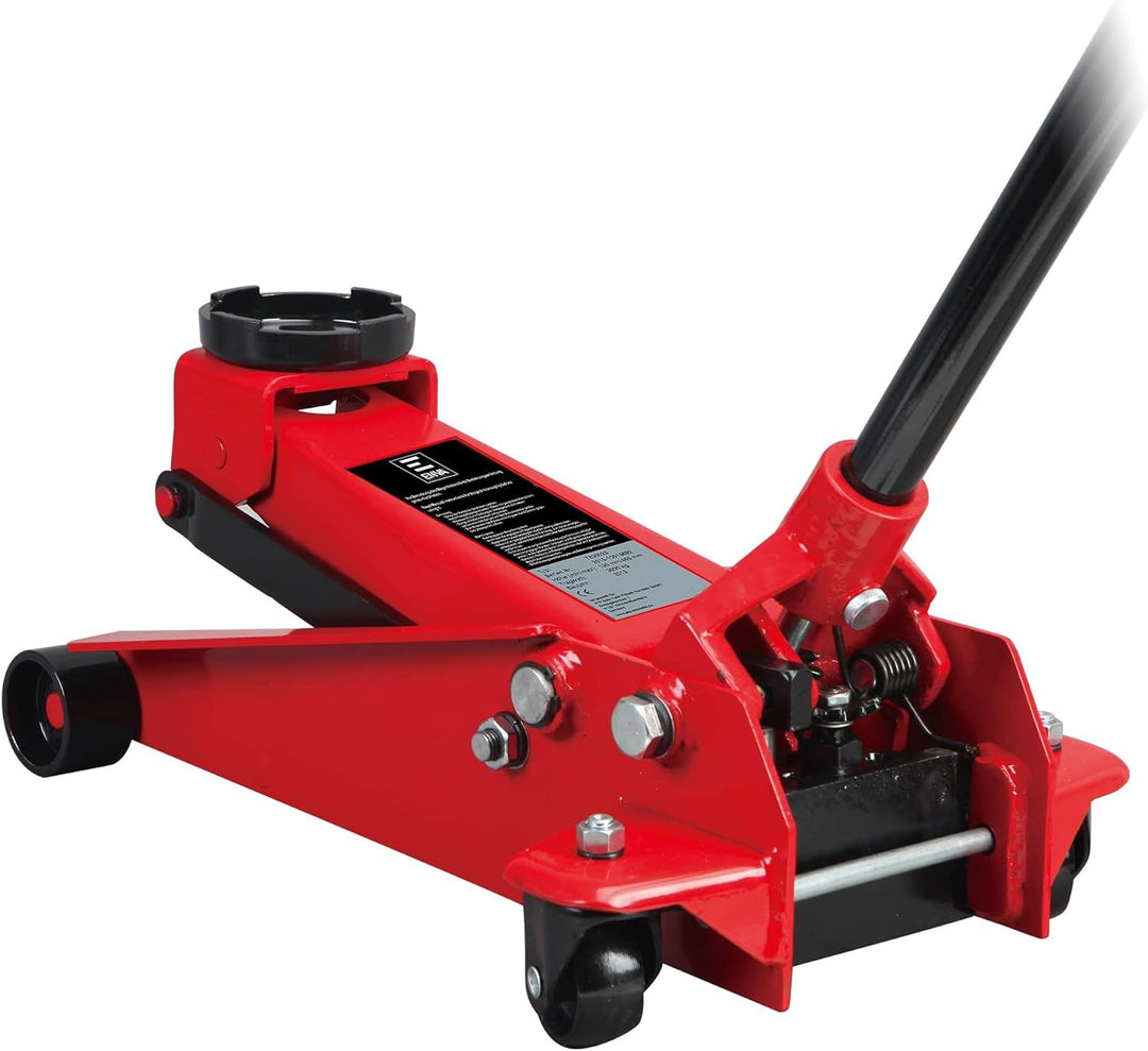 Hydraulischer Wagenheber 3t Rangierwagenheber Hubhöhe 130 – 465 mm + Drehmomentschlüssel 1/2 Zoll An