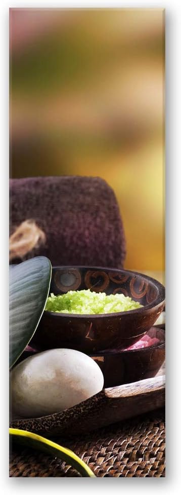 Wandbild Zen Modern Deko Kunst Bilder Spa Braun 30x90 cm Deko Paneel 30x90 cm Braun_A, Deko Paneel 3