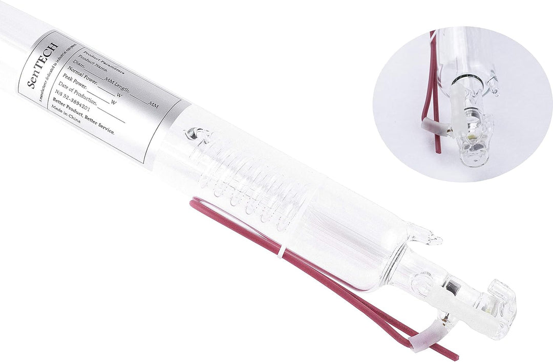 CO2 Glas Laserröhre 40W Länge von 700 mm Diam. 50 mm Laser Tube für Laser Gravier- und Schneiden Mas