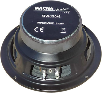 1 WOOFER MASTER AUDIO CW650/8 Lautsprecher 16,50 cm 165 mm 6,5" mit 60 watt rms und 120 watt max imp