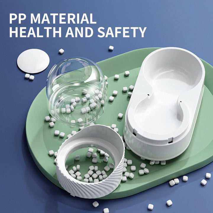 Futterspender Für Haustiere,Pets Cats Dogs Automatic Waterer and Food Feeder,Water Dispenser,Pet Aut