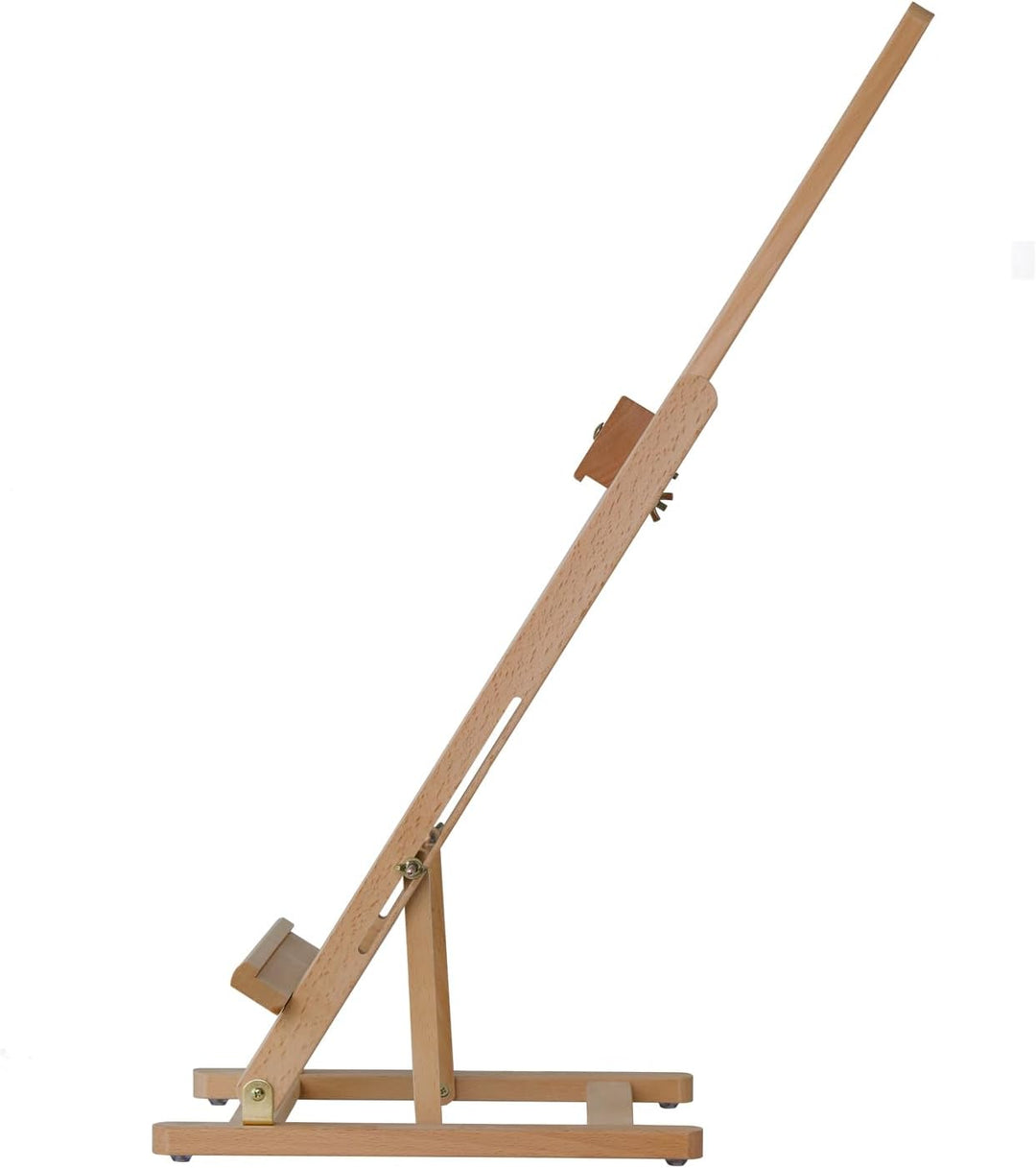 Staffelei Grosse Tischstaffelei Malstaffelei aus Buche für Leinwand bis 62 cm hoch