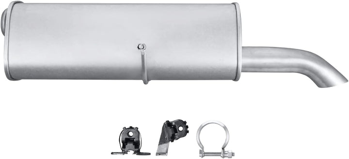 HELLA 8LD 366 032-381 Endschalldämpfer - Easy2Fit® Kit - hinten - einteilig - Set mit Anbauteilen