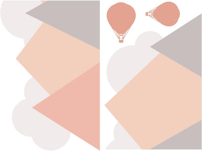 Wandsticker Kinder Deko Babyzimmer Wandsticker Kinder Wandsticker skandinavische Berge Stockholm H12