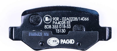 HELLA PAGID 8DB 355 018-531 Bremsbelagsatz - T5130 - Dicke/Stärke: 14.6mm - Bremssystem: Lucas - nic