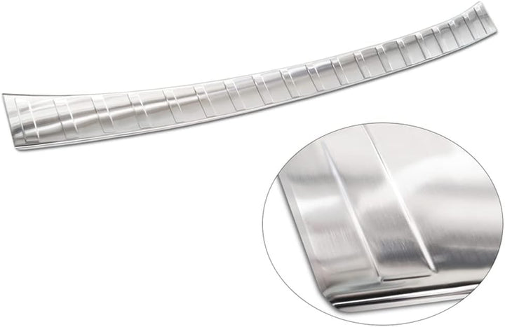 Avisa Edelstahl Heckstossstangenschutz kompatibel mit Mercedes Citan (W420) Box/Tourer 2021- 'Ribs'