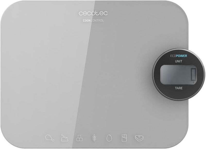 Cecotec Küchenwaage Kochsteuerung 10400 Smart Healthy EasyHang. 8k maximale Kapazität, Edelstahl, Gr