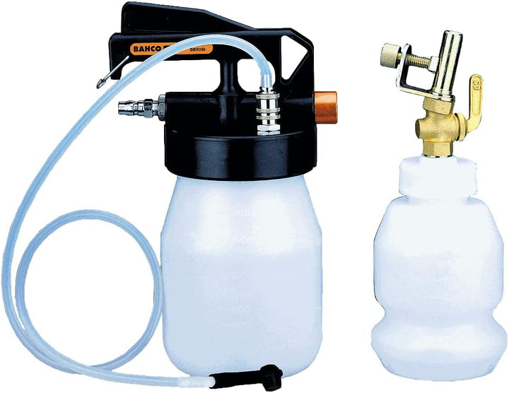 Bahco BBR350 BHBBR350 Bremsenentlüfter 1/4 Zoll 1.5 L mit 0.6 L Nachfüllbehalter