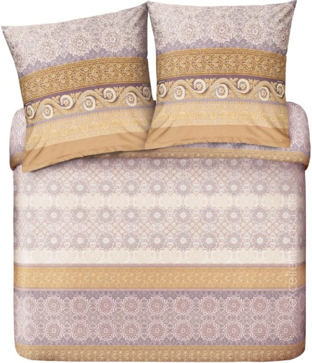 Bassetti Bettwäsche, Baumwolle, BEIGE, 200x200, 3 200x200 Beige, 200x200 Beige