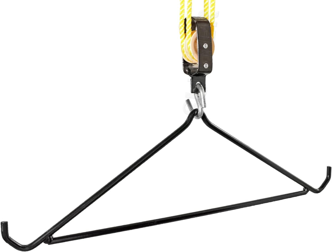 SUTTER Zerwirkgalgen und Wildbergegalgen mit Flaschenzug und Bremse - Tragekraft: 250 kg, Seillänge: