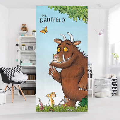 Bilderwelten Der Grüffelo Raumteiler Kids Grüffelo Folgt der Maus 250x120cm ohne Halterung, ohne Hal