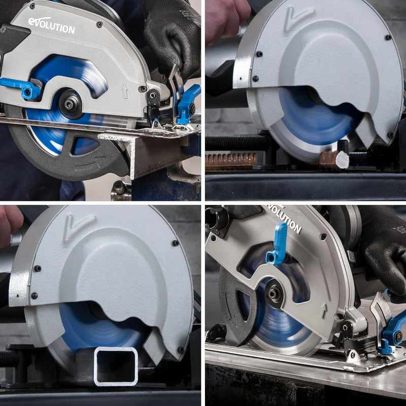 Evolution M185TCT-40CS - 185 mm Sägeblatt zum Schneiden von Baustahl - Metall-Sägeblatt mit 40 Zähne