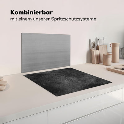 KitchenYeah© Herdabdeckplatte Einteilig Küche Kochfeld Abdeckung Ceranfeld Herdplattenabdeckung Aufr