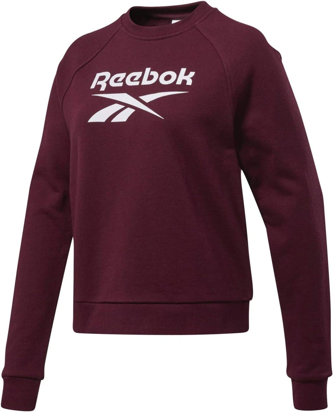 Reebok Damen Cl F Big Vector Crew Ft Sweatshirt XXS Granatrot, XXS Granatrot
