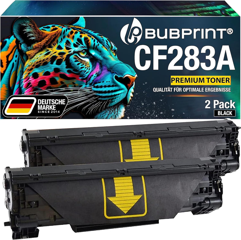 2 Toner kompatibel als Ersatz für HP CF283A 83A für HP Laserjet Pro MFP M125nw M125a M126a M126nw M1