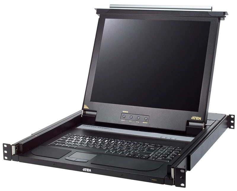 Aten CL1000M KVM Slide Konsole Rack für LCD 43 cm (17 Zoll)