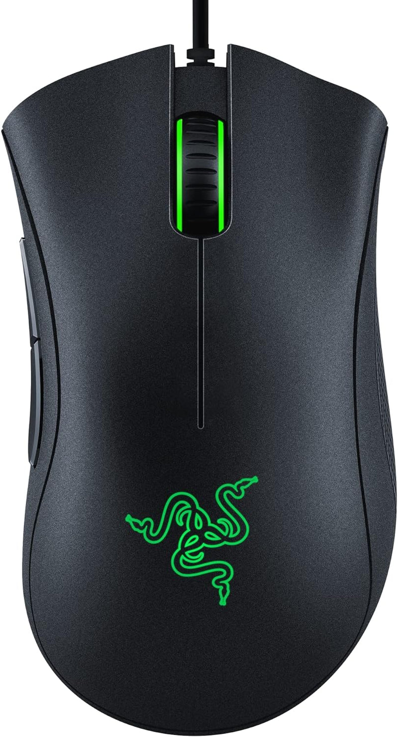 Razer DeathAdder Essential Gaming-Maus, optischer Sensor, 6400 DPI, 5 programmierbare Tasten, mechan