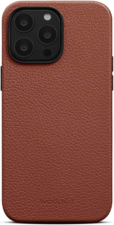 Woolnut Leder Hülle Case für iPhone 14 Pro Max - Cognac Braun iPhone 14 Pro Max Braun, iPhone 14 Pro