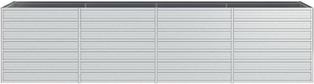 Yolola Hochbeet Metall 320 x 80 x 77 cm Grosses Hochbeet aus Metall Hochbeete für Garten, Schneckens