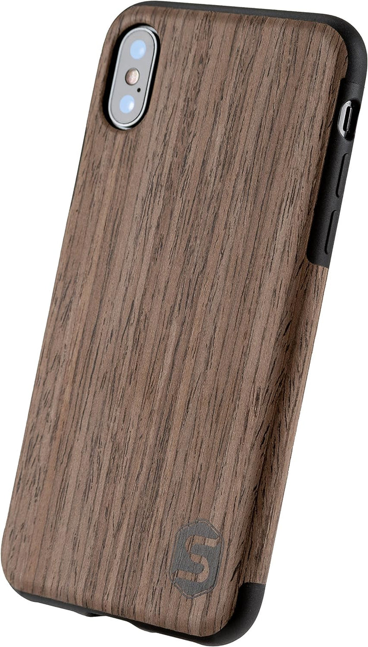 Sebastian Sturm Maxi Handyhülle für iPhone X/XS Black Walnut