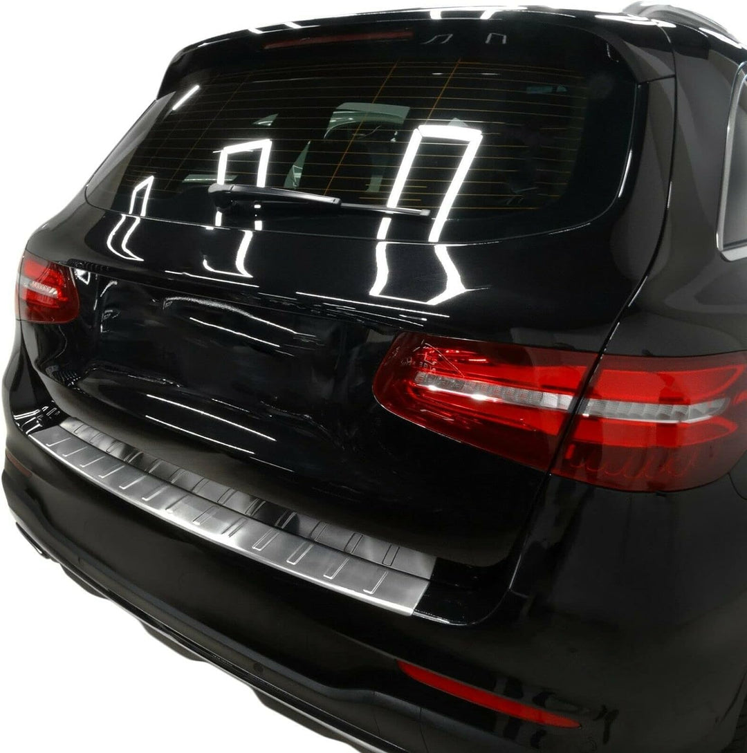 Ladekantenschutz Edelstahl MATT kompatibel für MERCEDES GLC KLASSE X253 | 2015-03.2019 | premium Qua