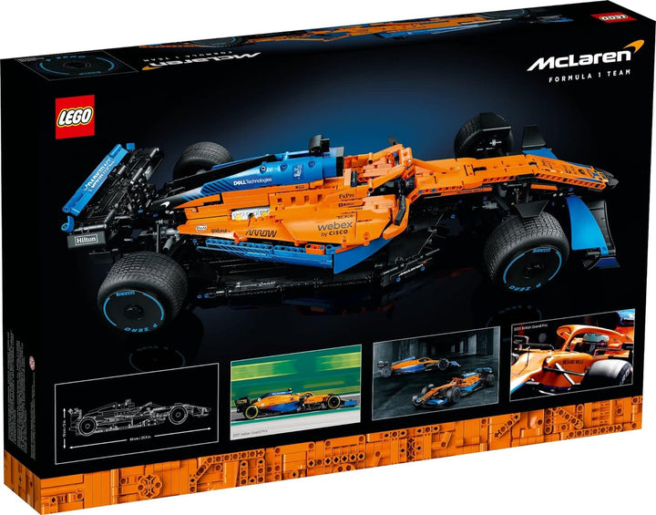 LEGO Technic 42141 McLaren Formel 1 Rennwagen Bauset für Erwachsene (1.434-teilig) Frustfreie Verpac