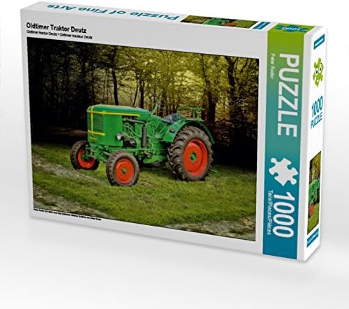 CALVENDO Puzzle Oldtimer Traktor Deutz 1000 Teile Lege-Grösse 64 x 48 cm Foto-Puzzle Bild von Peter